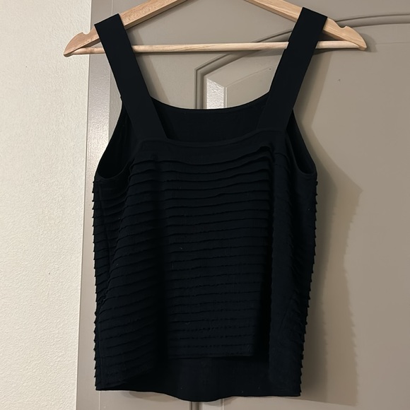 Club Monaco Huko Knit Square Neck Tank Top - Picture 3 of 7